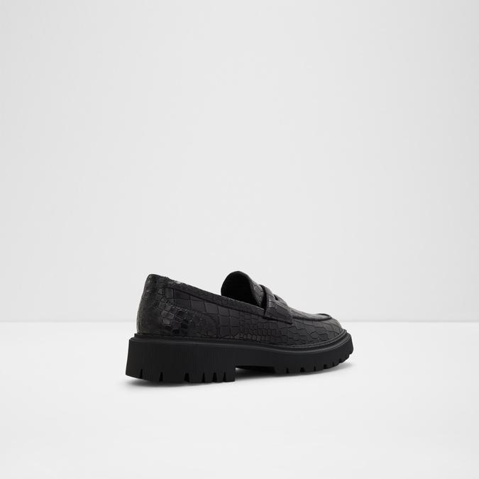 Bigthink Men's Black Loafers image number 2