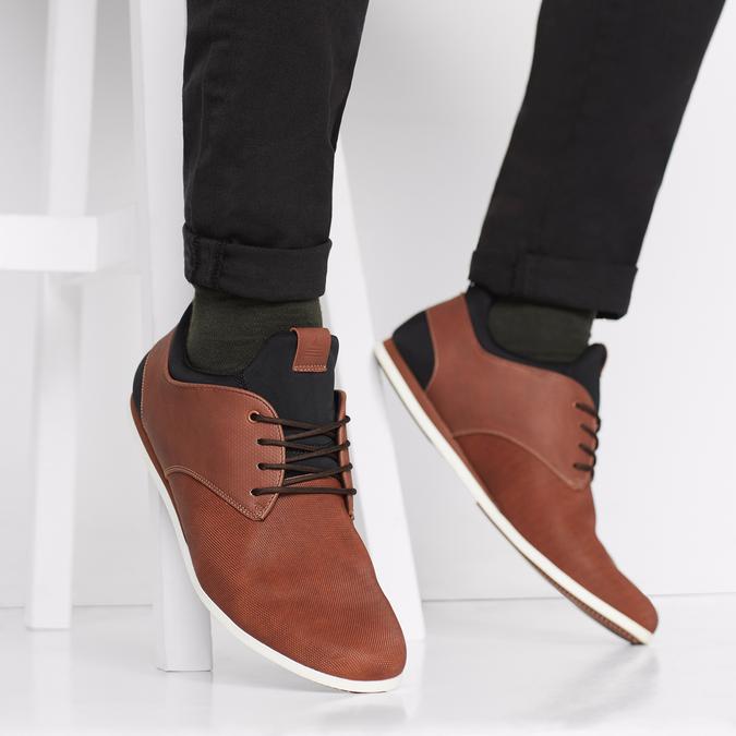 Preilia Men's Rust Sneakers image number 1