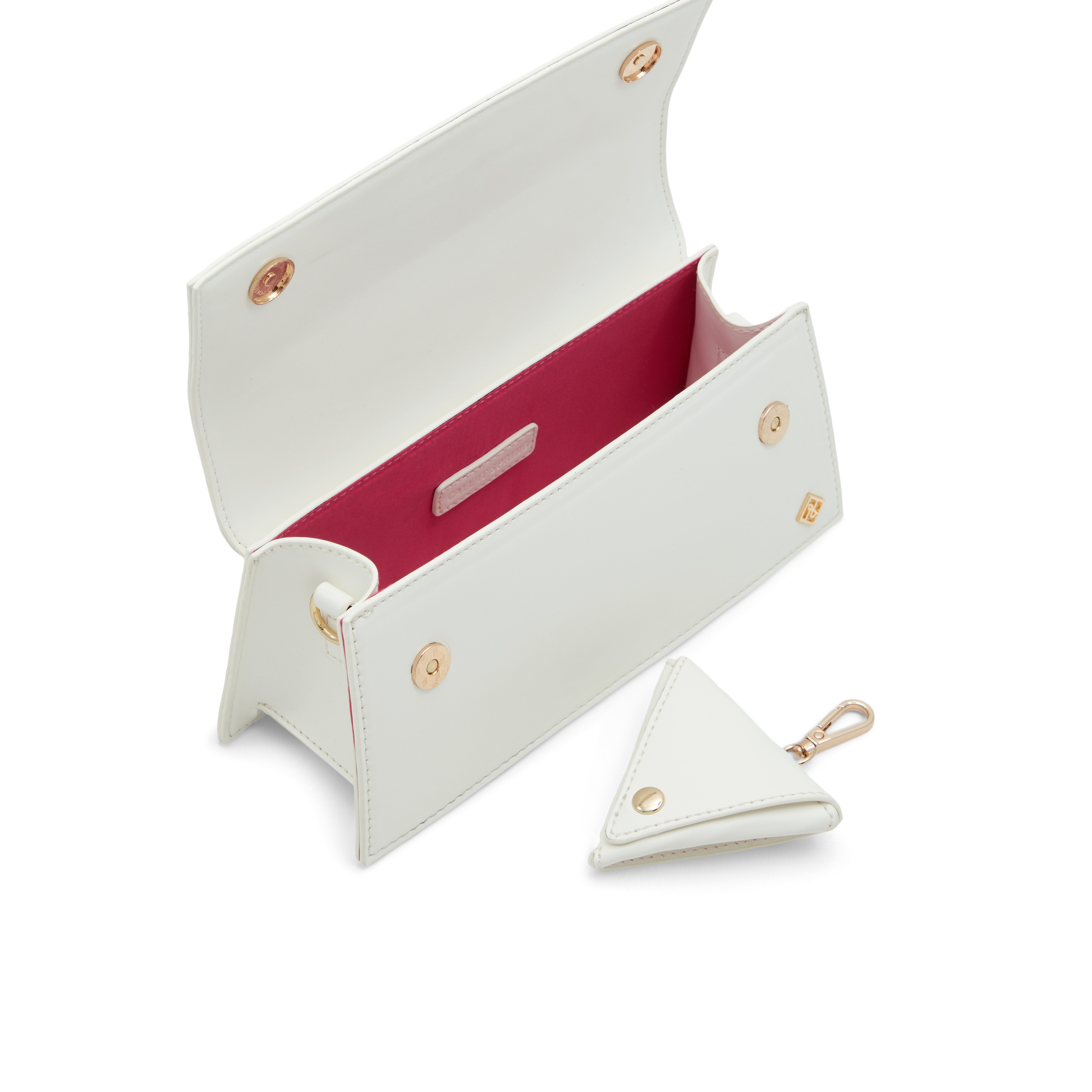 Aurevoir Women's White Top Handle image number 2