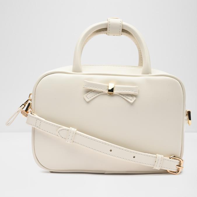 Haliey Women's White Satchel