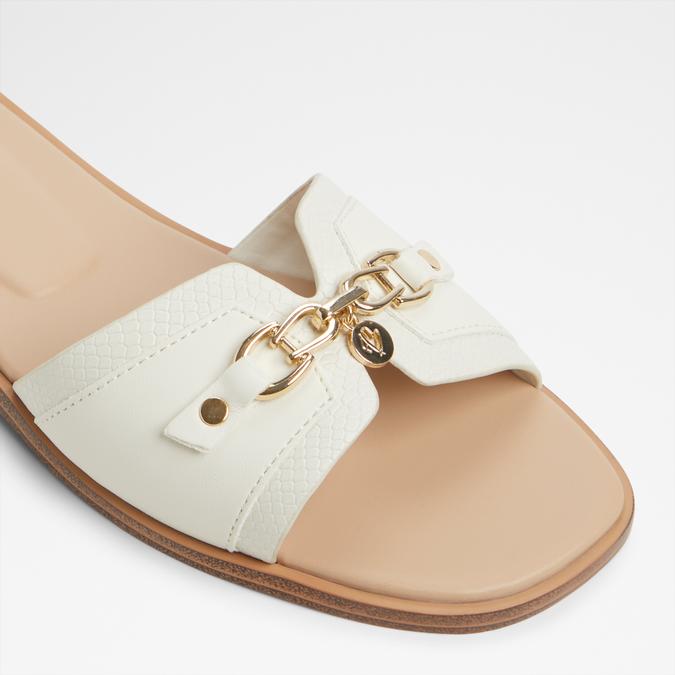 ALAMASSIA White Women Flats image number 4