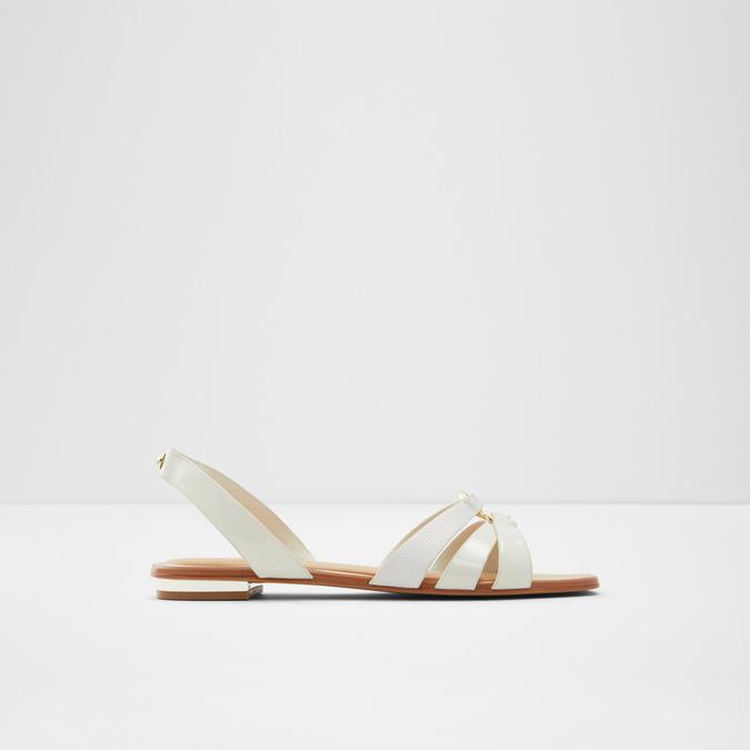 Marassi Women's White Flat Sandals image number 0