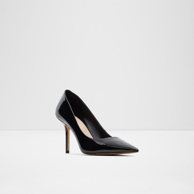 Laurie Women's Black Block Heel Shoes image number 3