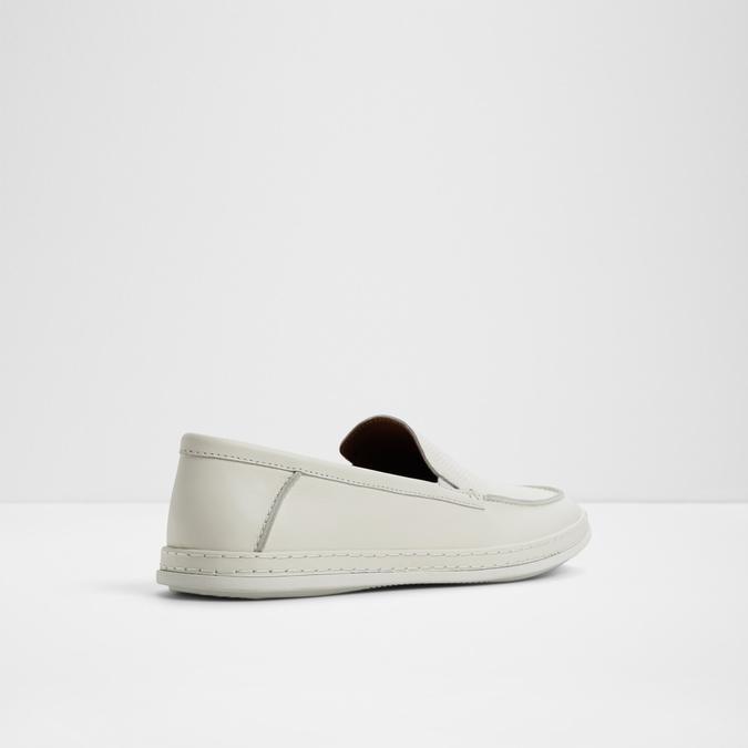 Arlowa-In Men's White Moccasins image number 2