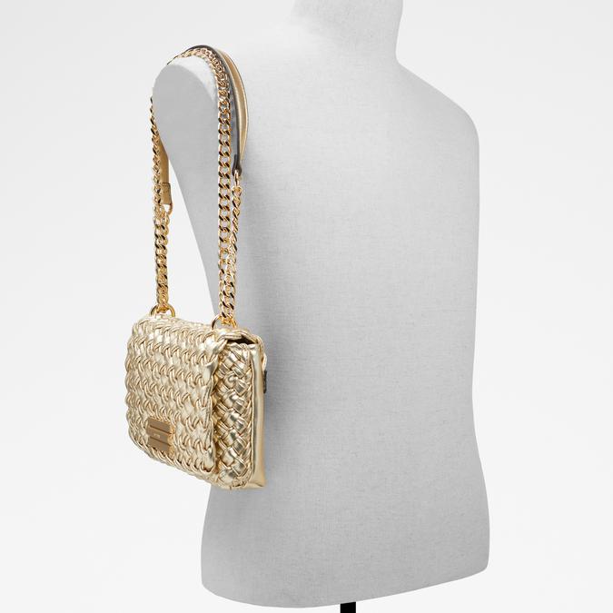 Rattani Women's Gold Crossbody image number 4
