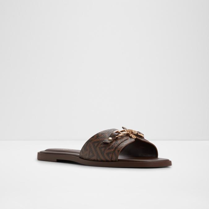 ALAMASSIA Brown Women Flats image number 3