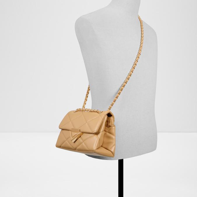 PUFFQUILTSMALL BEIGE Women Cross Body image number 3