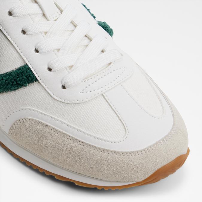 Hawkinshigh-In Men's White Low Top Sneakers image number 7