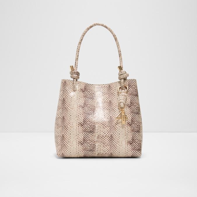 EVIELILY Grey Print Women Satchel