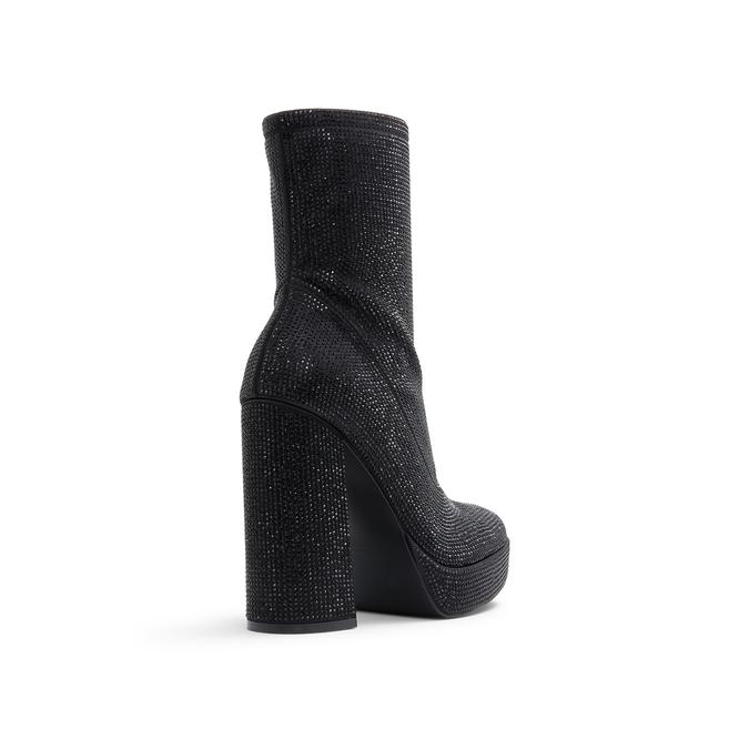 Tyrah Women's Black Ankle Boots image number 2