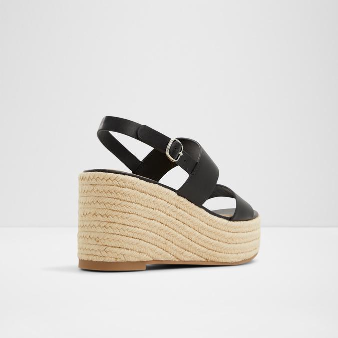 Keoni Women's Black Wedges image number 3