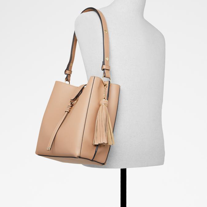 Gulawa Women's Cognac Bucket Bag image number 3