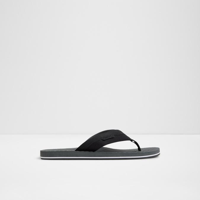 Kegana-In Men's Black Thong Sandals