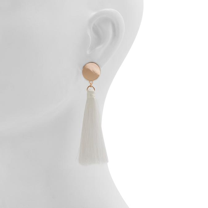 Budnikova Women's White Earrings image number 1