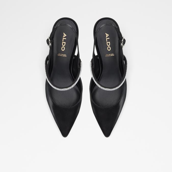 Valabenna Women's Black Block Heel