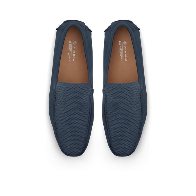 Hart Men's Navy Moccasins image number 1