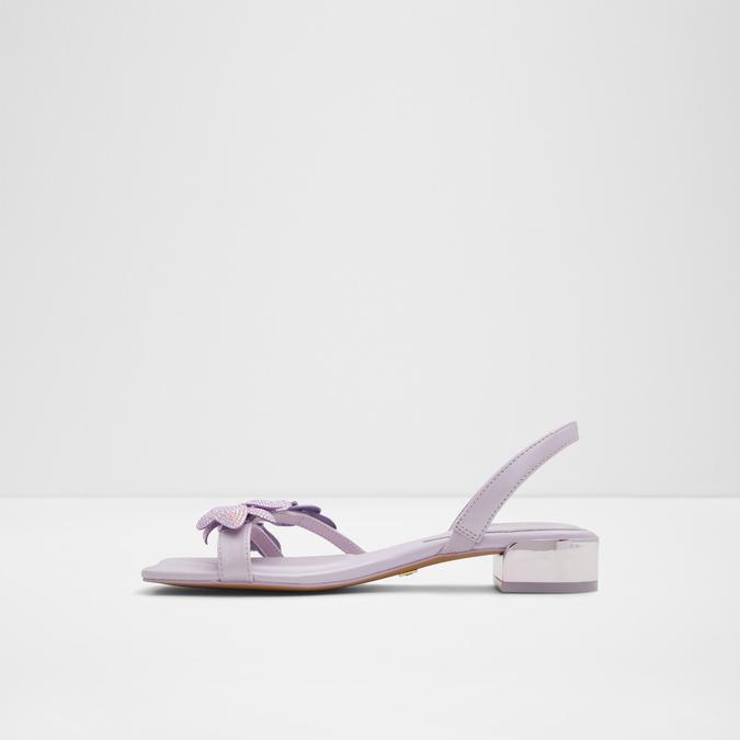 Archaia Women's Purple Block Heel Sandals image number 2