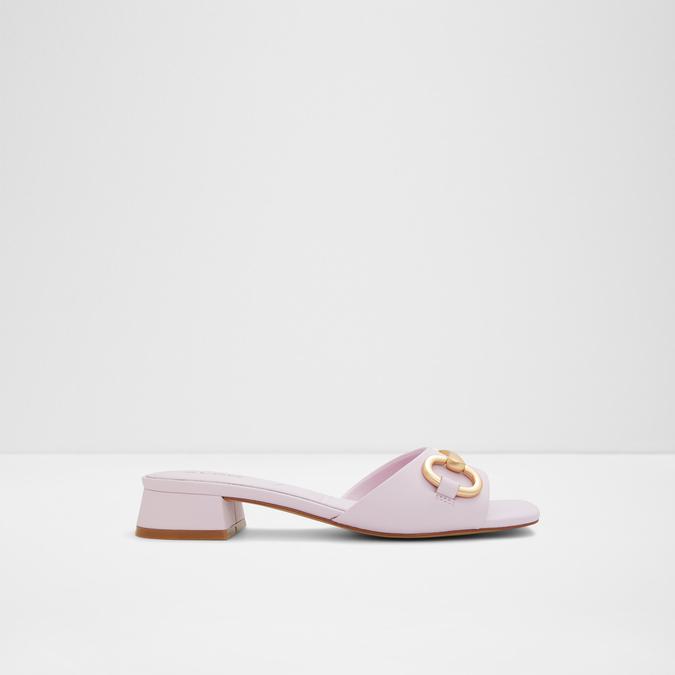 Faiza Women's Pink Block Heel Sandals image number 0