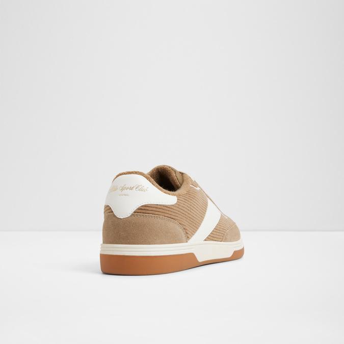 Ashwina-In Men's Brown Low Top Sneakers image number 2
