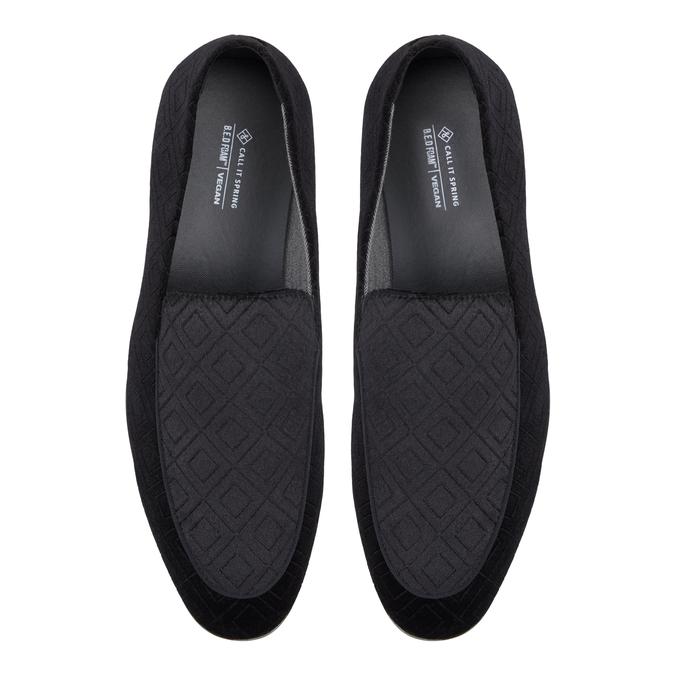 Chartre Men's Black Dress Loafers