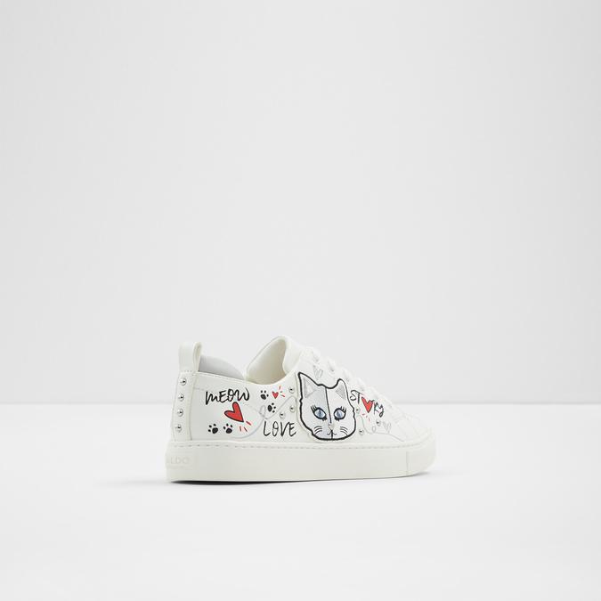 Minou Women's White Sneakers image number 2