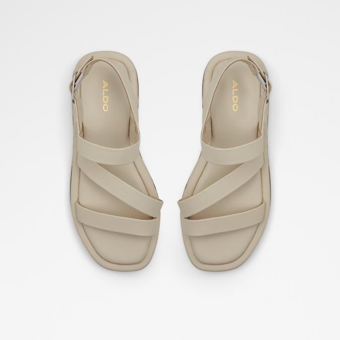 Rimsky Women's White Flat Sandals