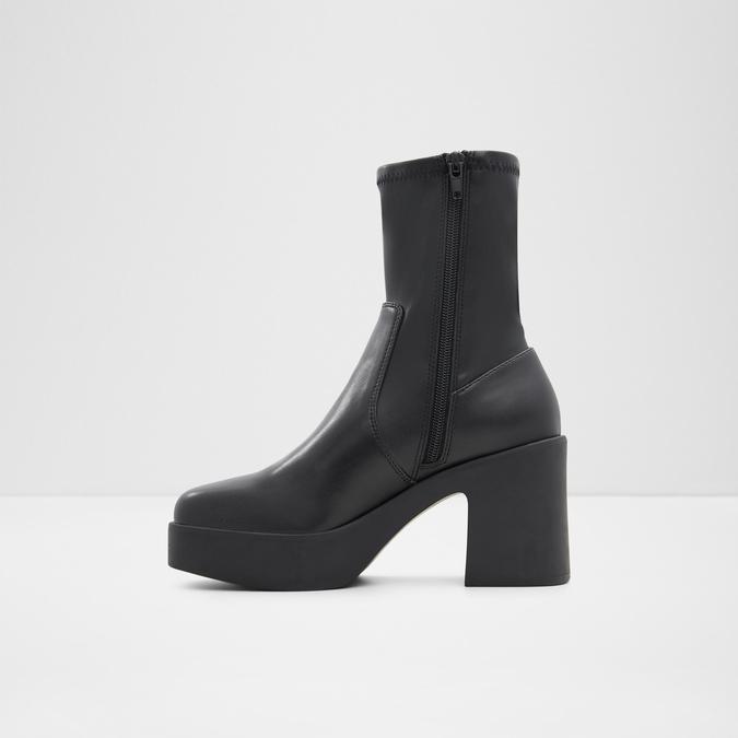 Upstep Women's Black Ankle Boots image number 3