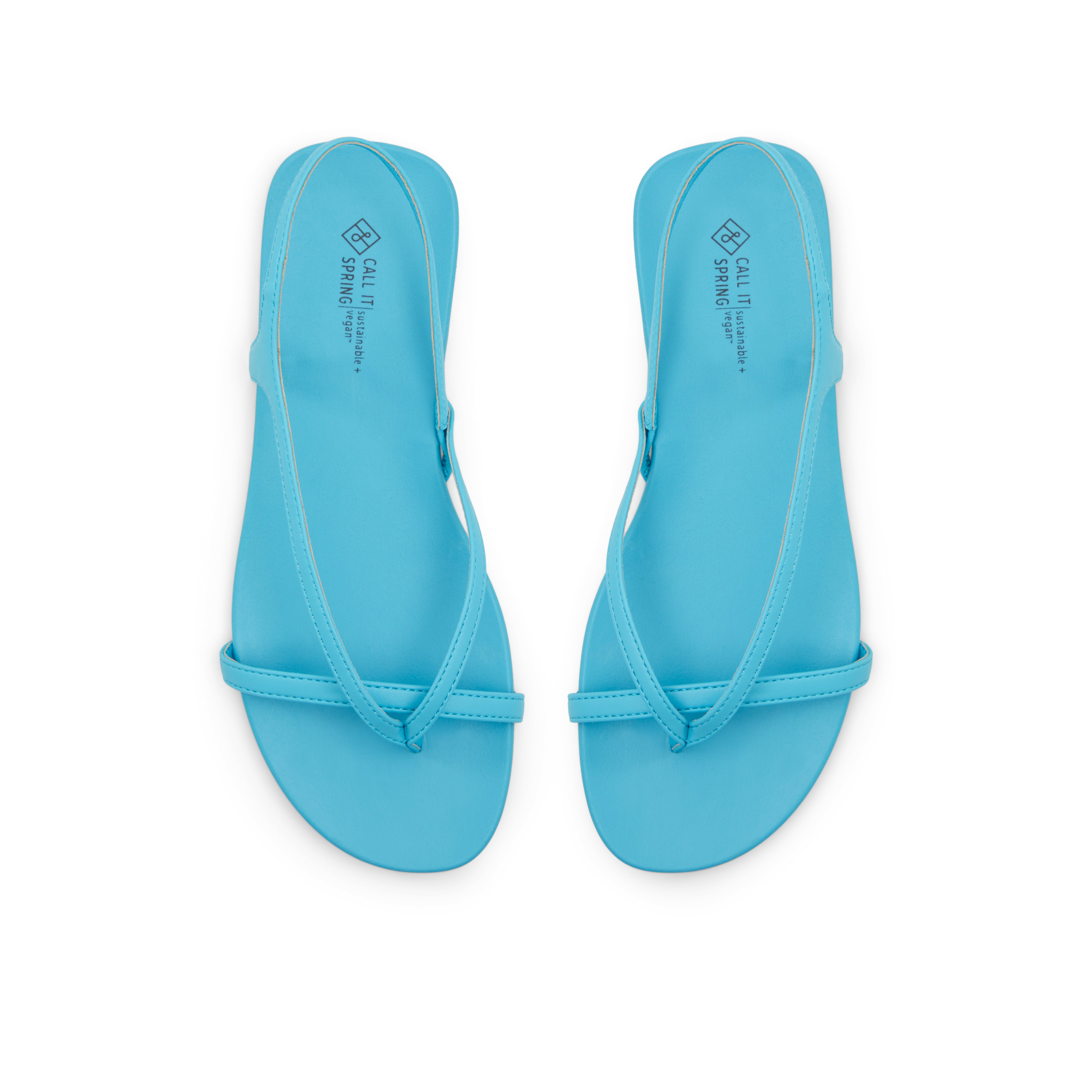 Montebello Women's Blue Flat Sandals