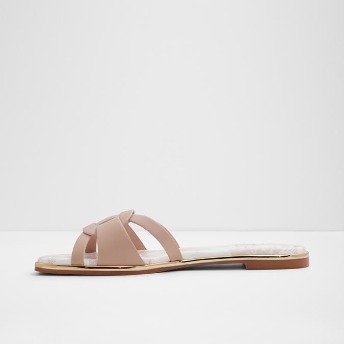 Cadialdan Women's Pink Flat Sandals image number 3