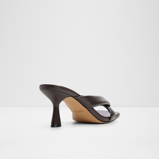ZENNA-B DARK BROWN Women Dress Sandals