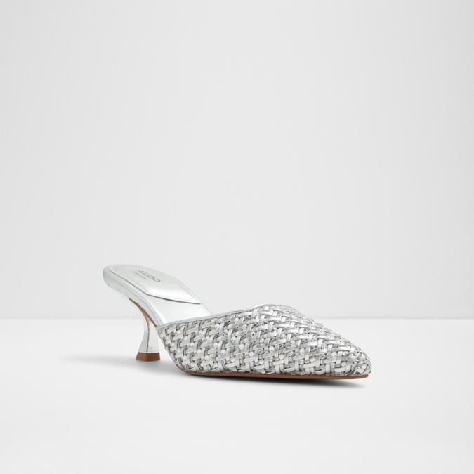 Eleonoremule Women's Silver Pumps image number 5