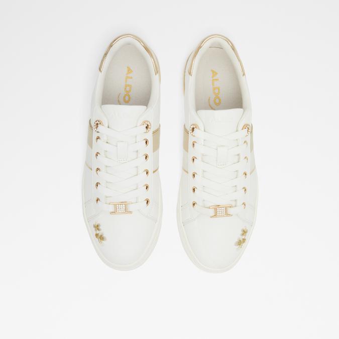 Fortune Women's Clear On Gold Sneakers