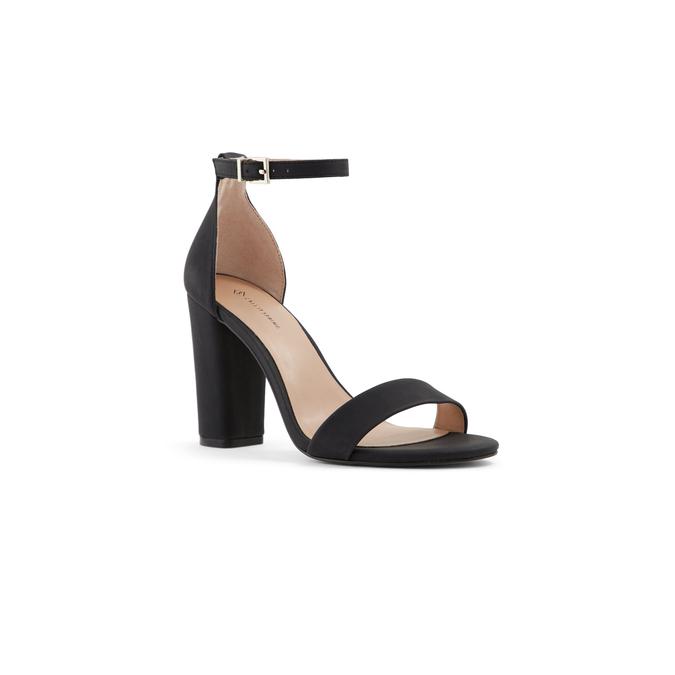 Tayvia Women's Black Heeled Sandals image number 3