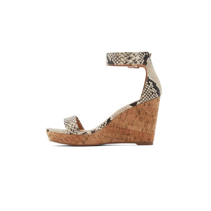 Josset Women's Black/White Wedges image number 2