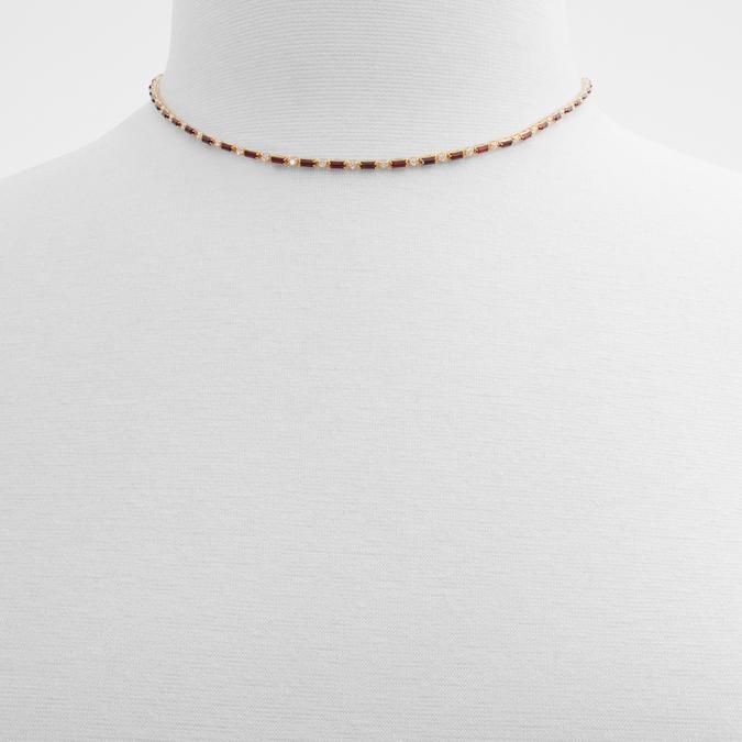 Lathberry Women's Red Necklace image number 1