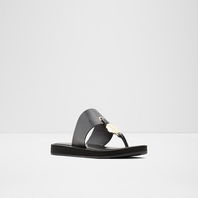 Yilania Women's Black Sandals image number 3