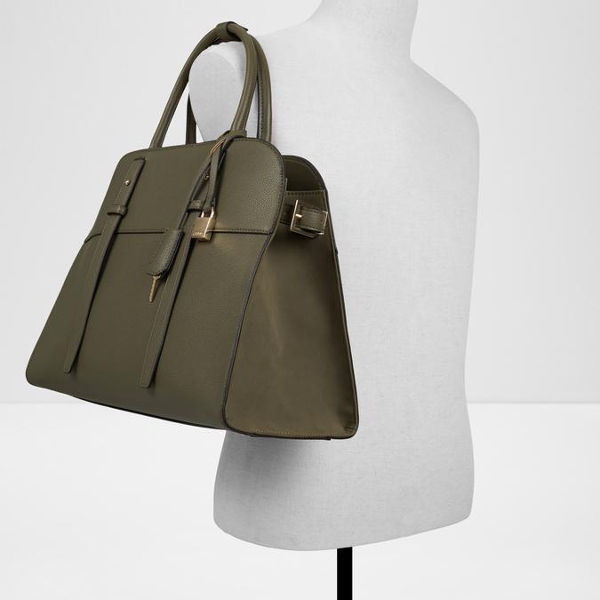 Allysa Women's Brown Satchel image number 3