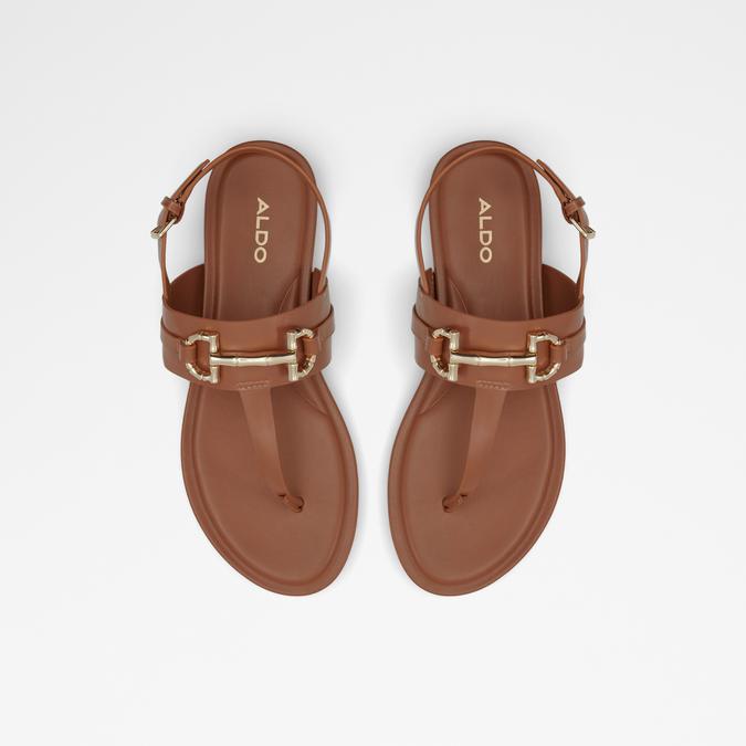 Tany Women's Medium Brown Flat Sandals