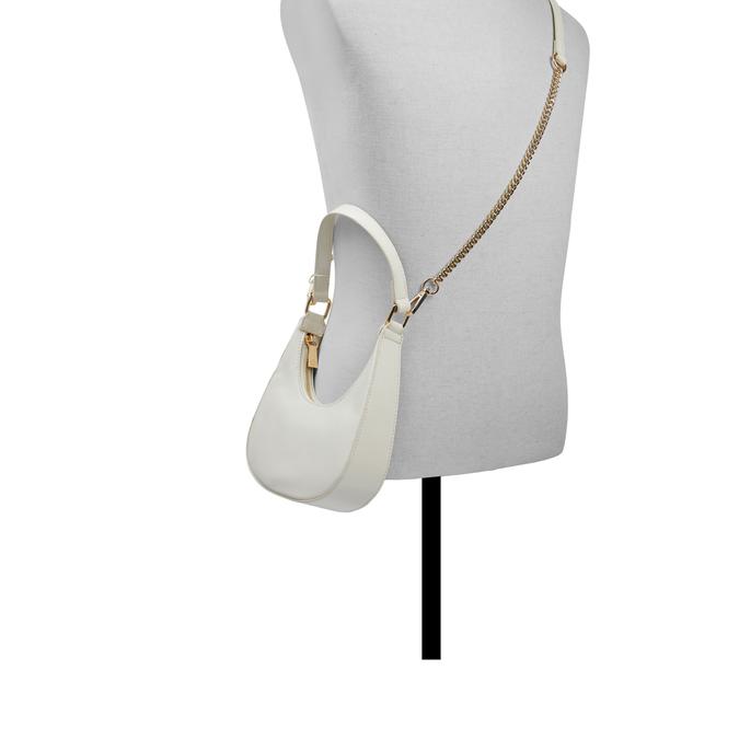 Celesty Women's White Shoulder Bag image number 4