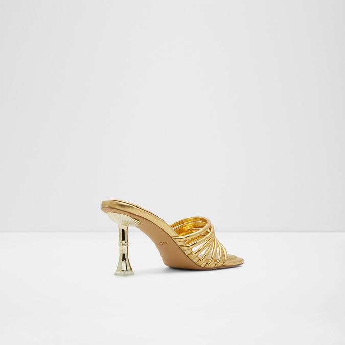 Harpa Women's Gold Dress Sandals image number 1
