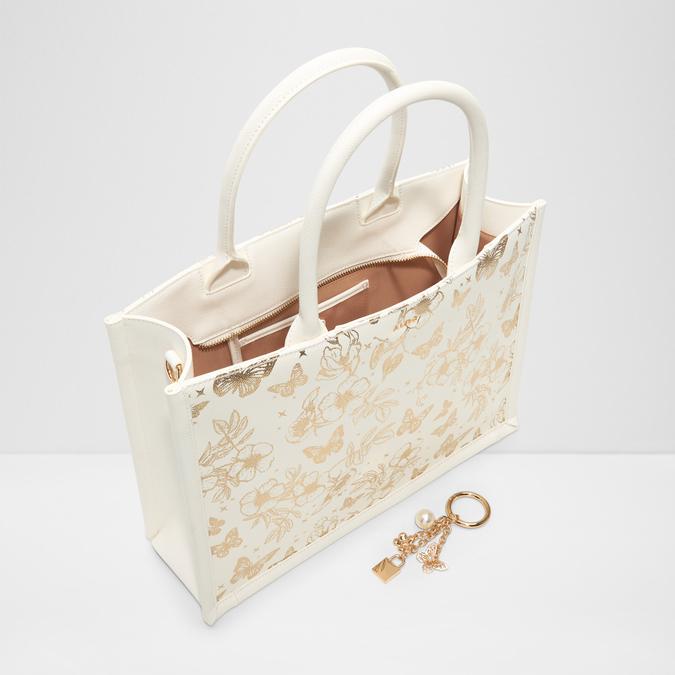 Florency Women's Beige Satchel image number 2