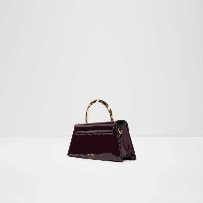 AELLAXIAAX Burgundy Women Top Handle