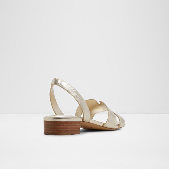 JAVAMANNON Gold Women Heels