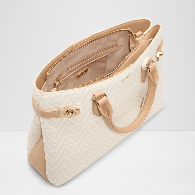 HERMYNIE White Combo Women Satchel image number 2
