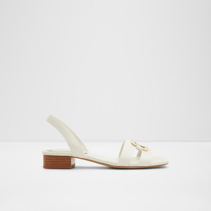Ebalaver Women's White Block heel Sandals image number 0