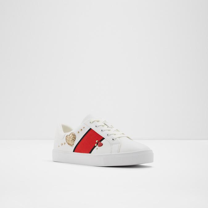 Bralille Women's White Sneakers image number 3