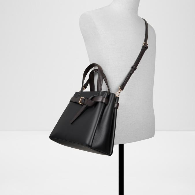 Ebaeclya Women's Black Satchel image number 3