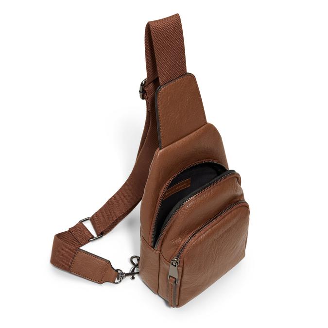Monty Men's Brown Cross Body image number 2
