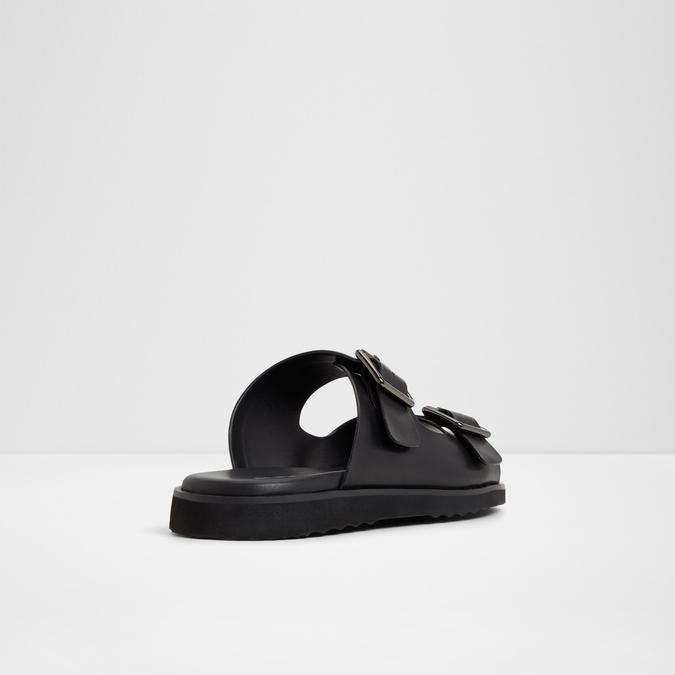 Kyroa-In Men's Black Double Band Sandals image number 2