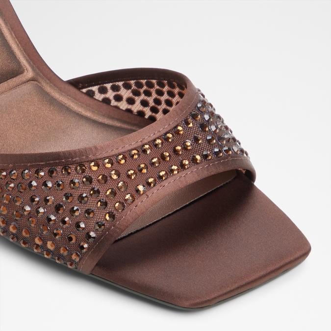 AGATHA-IN DARK BROWN Women Dress Sandals image number 4